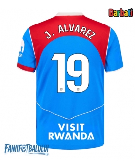 Atletico Madrid Julian Alvarez #19 Tricou Fotbal Replică 2025-26 Barbati Treilea